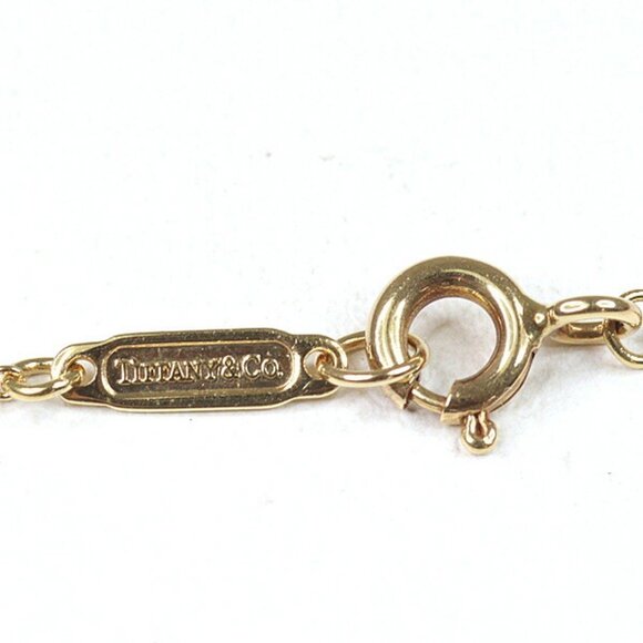 TIFFANY Gold Diamond Necklace - Picture 3 of 6